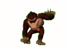 donkey kong dancing funny donkey showing off his new moves gotta look good