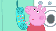 Hang Up Peppa Pig GIF