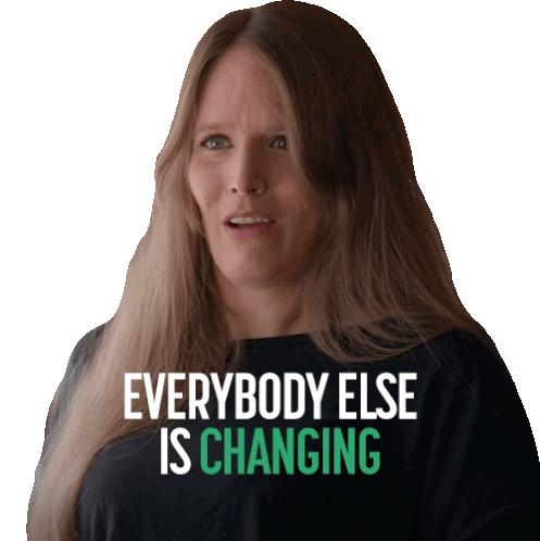 Everybody Else Is Changing Natasha Urkow Sticker - Everybody Else Is Changing Natasha Urkow Push Stickers