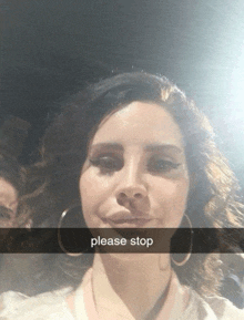 Lana Del Rey Please Stop GIF - Lana Del Rey Please Stop Stop GIFs