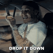 Drop It Down And Catch A Vibe Lil Skies GIF - Drop It Down And Catch A Vibe Lil Skies Lightbeam Song GIFs