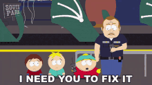 i need you to fix it eric cartman clyde donovan butters stotch south park