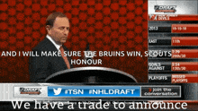 We Have A Trade To Announce Bettman GIF