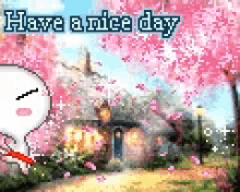 Bunny Have A Nice Day GIF