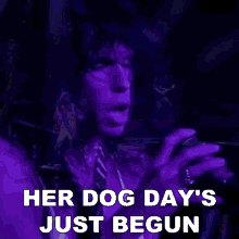 Her Dog Days Just Begun Steven Tyler GIF - Her Dog Days Just Begun Steven Tyler Aerosmith GIFs