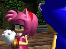 Sonic Riders Amy Rose GIF - Sonic Riders Amy Rose Sonic Riders Amy Wink GIFs
