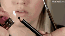 How To Make Your Own Colored Mascara GIF - Coloredmascara Diy Simple GIFs