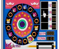 a roulette game with sonic and amy playing
