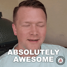 Absolutely Awesome Brian Marlow GIF - Absolutely Awesome Brian Marlow Smoked Reb Bbq GIFs