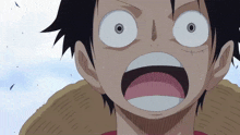 One Piece Luffy GIF - One Piece Luffy Shocked GIFs