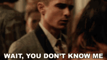 Wait You Dont Know Me Dave Franco GIF - Wait You Dont Know Me Dave Franco Ian GIFs