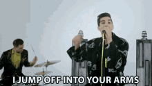 I Jump Off Into Your Arms Go Away GIF - I Jump Off Into Your Arms Go Away Stay A Way GIFs