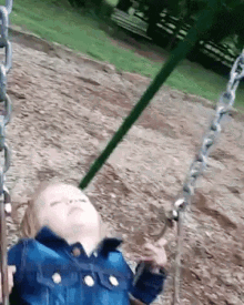 swing playground sleep relaxed chill
