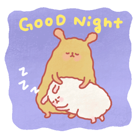 Good Night Napping Sticker - Good Night Napping Sleepy Stickers