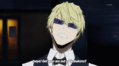Shizuo Durarara GIF - Shizuo Durarara Heiwajima GIFs