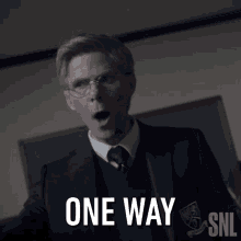 One Way Mikey Day GIF - One Way Mikey Day Saturday Night Live GIFs