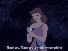 Thanks GIF - Cinderella Glass Slipper Thank You GIFs