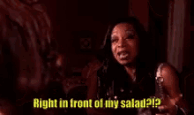 Tiffany Pollard Rright In Front Of My Salad GIF - Tiffany Pollard Rright In Front Of My Salad Angry GIFs