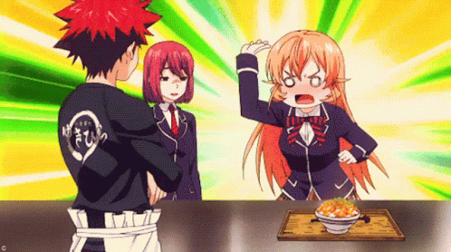 Soma Yukihira Et Erina Nakiri  Food wars, Anime, Anime images