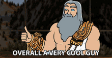 Overall A Very Cool Guy Zeus GIF - Overall A Very Cool Guy Zeus Smite GIFs