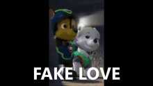 Paw Patrol Love GIF - Paw Patrol Love Fake Love GIFs