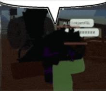 a cartoon character with a speech bubble that says " alex " on it