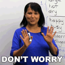 Dont Worry Rebecca GIF - Dont Worry Rebecca Engvid GIFs