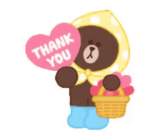 Thank You Bear GIF - Thank You Bear Heart GIFs