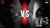 a screenshot of a video game with the words " vs " on it