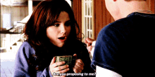 One Tree Hill Brooke Davis GIF - One Tree Hill Brooke Davis Are You Proposing To Me GIFs