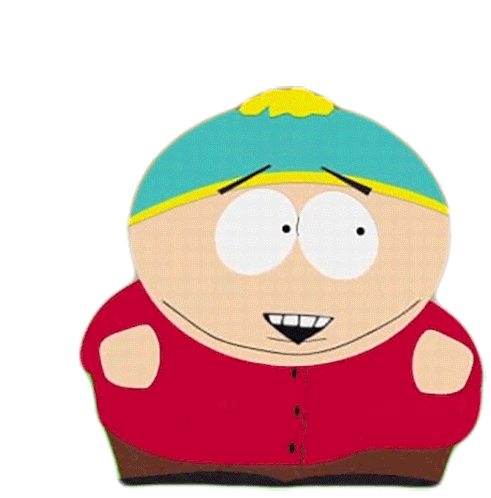 Excited Eric Cartman Sticker - Excited Eric Cartman South Park Stickers