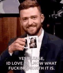 Its Just May Its Gonna Be May GIF - Its Just May Its Gonna Be May Justin Timberlake GIFs