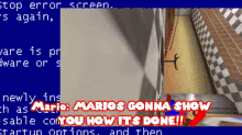 Smg4 Mario GIF - Smg4 Mario Marios Gonna Show You How Its Done GIFs