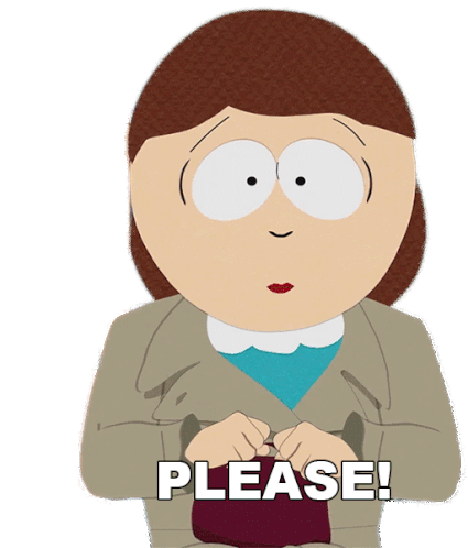 Please Liane Cartman Sticker - Please Liane Cartman South Park Stickers