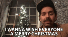 I Wanna Wish Everyone A Merry Christmas Holidays GIF - I Wanna Wish Everyone A Merry Christmas Holidays Greetings GIFs