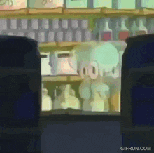 a gif from gifrun.com shows a spongebob character