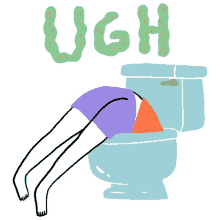 preggers ugh drunk toilet bowl