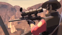 I Think His Mate Saw Me Sniper Tf2 GIF