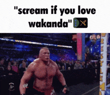 Scream If You Love Wakanda GIF - Scream If You Love Wakanda Wakanda Scream If You Love GIFs