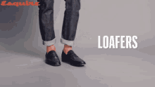 Loafers Shoes GIF - Loafers Shoes Black Shoes GIFs