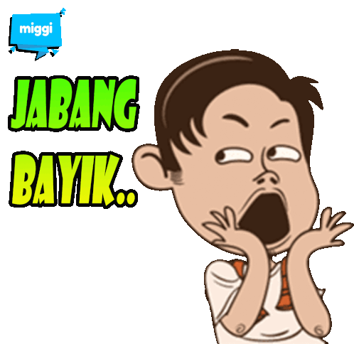 Miggi Jabang Bayik Sticker - Miggi Jabang Bayik Stickers
