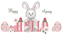 Bunny Hello GIF - Bunny Hello Easter Egg GIFs