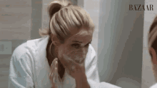 Scrubbing Face Skincare GIF - Scrubbing Face Skincare Massaging Face GIFs