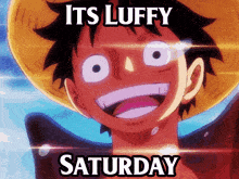 Luffy One Piece GIF - Luffy One Piece Saturday GIFs