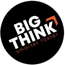 big think smarter faster logo symbol emblem