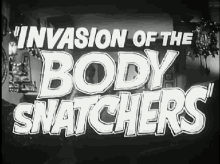 Horror Movie Trailers Body Snatchers GIF