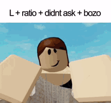 Ratio Bozo Bozo GIF - Ratio Bozo Bozo Dont Care Didnt Ask GIFs