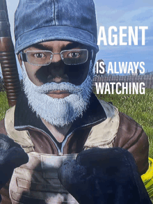 Agent Alwayswatching GIF - Agent Alwayswatching Neveralone GIFs