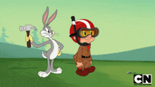 Golpe Bugs Bunny GIF - Golpe Bugs Bunny Elmer Fudd GIFs