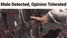 Male Detected Opinion Tolerated GIF - Male Detected Opinion Tolerated GIFs